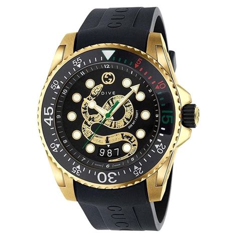 gucci diver watch|gucci watch with snake.